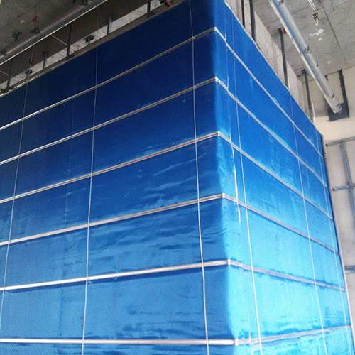 無(wú)機(jī)布雙層防火卷簾門